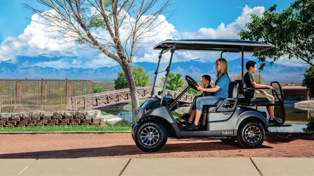 yamaha golf buggy